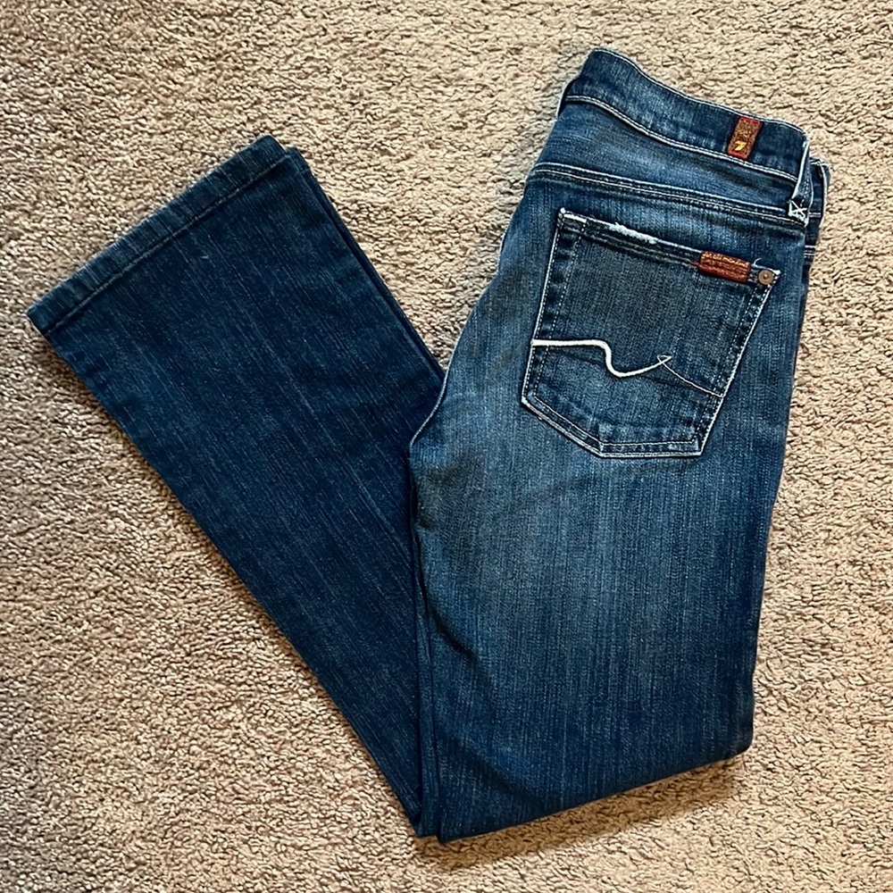 7 for All Mankind jeans, size 27, gently worn